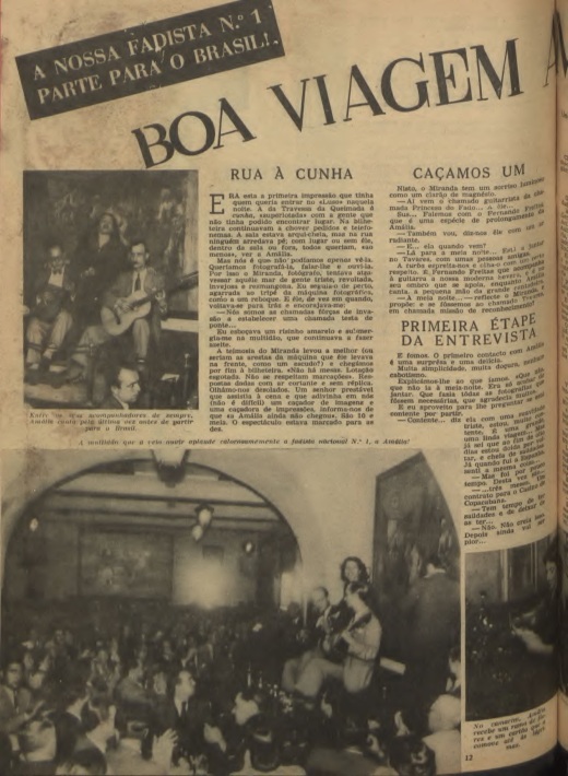Amália Rodrigues Revista Eva 1 10 out 44